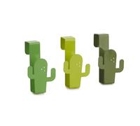 Porte-torchon Balvi Cactus (x3) Vert 5,5x9x4 cm