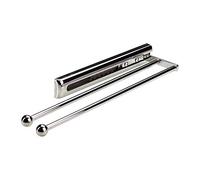 Porte torchons coulissant - Longueur : 410 mm - Nombre de bras : 1 - Profondeur : 64 mm - KESSEBOHMER