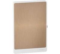 Porte Touch bronze brossé pour coffret de répartition Resi9 - 13 modules - 2 rangées G