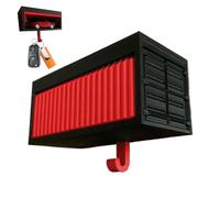 Porte-touche De Garage De Voiture, Porte-clés Murale, Organisateur Clé D'installation Facile, Cintre E Chapeau En Forme Garage Drôle Avec Porte D'ouverture Pour Le Couloir D'entrée De Porte D'entrée
