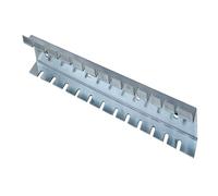 Porte-tournevis Rangement Atelier pour Panneau Perforé en Acier Argenté | Crochets pour Outils à Main, Stockage Mural Maison et Workshop, Organiseur Pratique pour Plusieurs Tournevis
