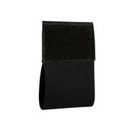 Porte-tourniquet élastique portable en nylon, pochette EDC pour transport en extérieur, plaque de rangement EMT, accessoires de ceinture (noir)