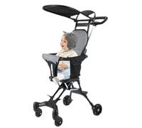 Porte-tout-petit portable - Porte-poussette de pliable pour tout | petit - Portelle de stockage de coffre de voitures d'avion avec canopée détachable pour se promener, voyager