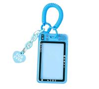 Porte-traits De Photocard Avec Pendentif Et Refroidissement Rétractable Spring Coil Havechain Résistant Manches De Carte Carte Hold 1-2 Cartes