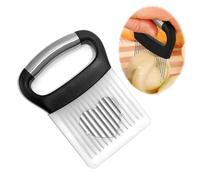Porte Tranche Oignons,Tranche Oignon Support à Oignons Amélioré Trancher Les Outil de Cuisine Multifonction pour Couper Légumes Fruits Tomates Citrons