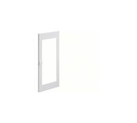 Porte transparente volta 2 - 3 rangées pour coffret vu36nd pvc poignée intégrée