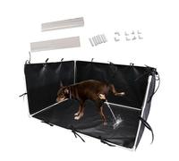 Porte-Trappe de Pipi pour Chiens, Support de Coussinets de Chien - Plateau de Pot en Haut à Bord pour Chiot | Porte-Tampon de Pipage imperméable pour Petit Bulldog français de Corgie Moyenne Moyenne