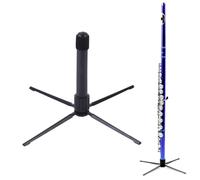 Porte-trépied de flûte - réglable, portable | Cadre de en métal pour la clarinette, accessoire musical pliable, équipement de répétition d'orchestre léger, performance de