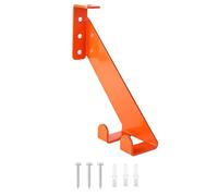 Porte-tronçonneuse - Rack de montage mural en acier inoxydable pour stockage d'outils de garage, capacité de 180 lbs lourds avec cintre d'économie d'espace, organisateur de services publics pour la bo