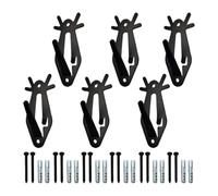 Porte-trophée de cerf,Support mural 6 pièces pour décorations - Support pour Trophée de Taxidermie Tête Cerf Ours Antilope Salon Escalier Couloir