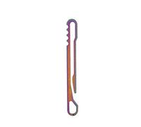 Porte ttache Rapide Clip de Ceinture en Titane Multifunction Anneaux Boucle Clés Crochet Outils Multifonction