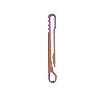 Porte ttache Rapide Clip de Ceinture en Titane Multifunction Anneaux Boucle Clés Crochet Outils Multifonction