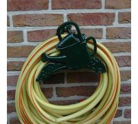 Porte tuyau d'arrosage arrosoir vert