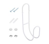 Porte-Tuyau d'Arrosage | Support Mural en Métal Robust | Rangement Jardin pour Tuyau, Fence et Garage | Support pour Boyau d'Arrosage, Câbles d'Alimentation et Tuyaux | pour Cour Piscine Maison