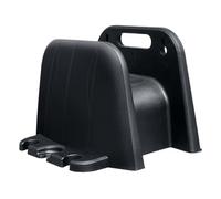 Porte-tuyau de jardin - Support mural de 30 cm - Support durable pour tuyaux d'eau - Utilisations efficaces pour le nettoyage du lavage de voiture en plein air dans la cour de graisse