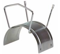 ALBA Porte-tuyau Midi largeur 220 mm profondeur 170 mm acier galvanisé (sans ...