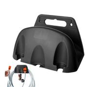 Porte-tuyau mural - Étagère de rangement pour outils d'arrosage - Étagère pour tuyau d'arrosage de jardin - Pour jardiniers, paysagistes, abri de jardin, patio, garage, balcon, terrasse