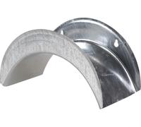 Alba Krapf Porte-tuyau Big l. 326 mm P. 170 mm acier galvanisé à chaud ALBA Quantité:1