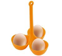 Porte-œufs cuits | Support à œufs cuit à la vapeur en silicone Cuisinière résistante à la chaleur,Gadget de cuisine durable Oeufs Pocher Cuisson Grille de cuisson Cuisinière avec 3 grilles