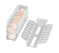 Porte-œufs | Distributeur automatique rotatif pliable à 3 niveaux | Boîte organisée par comptoir pour œufs | Idéal pour cuisine maison appartement restaurant camping party