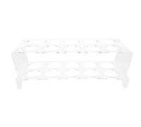 Porte-œufs en Acrylique pour Réfrigérateur, Boîte à Deux Niveaux 20 Œufs | Egg Box, Base Antidérapante, Démontage Facile, Nettoyage Simple, Compatibilité, Gain de Place