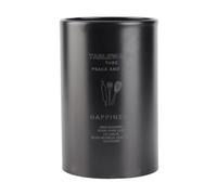 Porte-ustensile en Inox, Porte-Ustensiles De Cuisine, porte ustensiles cuisine, Panier d’ustensiles noir en acier inoxydable, Pot à Ustensile Boite de Rangement pour Cuillère Fourchette (Le noir)