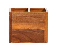 Porte-ustensiles de comptoir - Étagère de rangement de couverts en bois massif de qualité supérieure avec système de support, ustensiles de cuisine naturels, outils, plan de travail | Appartement