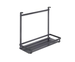 Porte-ustensiles de cuisine à accrocher Titane - acier anthracite EMUCA