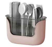 Porte-Ustensiles de Cuisine - Égouttoir à Couverts 24 cm, Porte-Couverts en PP ABS, Boîte de Rangement Stable pour Comptoir, Solution de Tiroir sans Désordre | Supports pour Cuillères, Outils et Utili