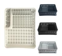 Porte-ustensiles de cuisine rectangulaire KADAX avec porte-couverts