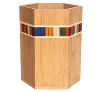 Porte-ustensiles de cuisine Totally Bamboo Baltique Collection Marrakech, grand pot ustensiles de cuisine pour comptoir