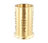 Porte-ustensiles en acier inoxydable, égouttoir de comptoir pour fourchettes, cuillères, baguettes, organiseur de cuisine argenté avec circulation d'air, 17,5 x 12 cm