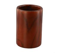 Porte-ustensiles en bois pour comptoir de cuisine, organiseur de couverts rustique avec grain naturel, panier de rangement robuste pour cuillères, fourchettes, couteaux et baguettes, décoration