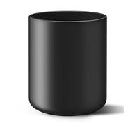 Porte-ustensiles extra large pour comptoir de cuisine, pot à ustensiles en céramique noir mat de 18,3 cm de haut pour comptoir, spatule moderne, 18,3 x 14 cm