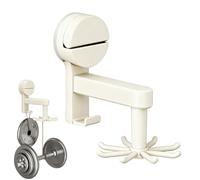 Porte-ustensiles mural - Organisateur avec ventouse - Support rotatif à 360 degrés pour ustensiles de cuisine avec 8 griffes | Pour salle de bain, armoire murale, cuisine, pâtisserie, maison et salon