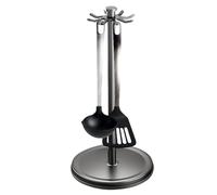 Porte-Ustensiles pour Plan de Travail de Cuisine | Avec 8 Crochets Rangement de Couverts,Support Tournant à 360 Degrés pour Ustensiles de Cuisine | pour Maison Restaurant Bureau Ferme Tiroir et Armoir