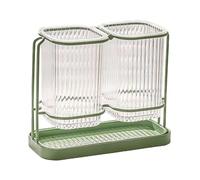 Porte-ustensiles - Rack à couverts | Organiseur moderne pour cuillères de cuisine et fourchettes | Accessoires ménagers | Support de cuisine transparent | Sorters de cuisine | Spatules - Rangement