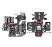 Porte-valise latérale tubulaire en acier GIVI pour valise Trekker Outback CAM-SIDE pour modèles BMW (voir ci-dessous)