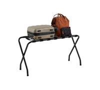 Porte-valise VOYAGE, structure pliable en métal noir