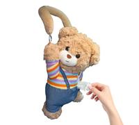 Porte-véhicule ,distributeur de voiture avec ours en peluche,couverture de dessin animé - pour berline camionnettes chauffeurs voyageurs en famille long