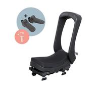Porte-velo - accessoires porte-velo Urban iki Junior siège sur le coffre NOIR/NOIR SET serrure à clé