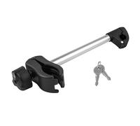 Porte-vélo Eufab : Fixe-cadre À Pince Long Amovible Ø 25 + 30 Mm Antivol - Porte-vélos Eufab