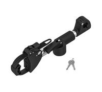 EUFAB 11247 Support de Cadre à Sangle réglable 27 cm, Noir/argenté