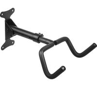 Porte-vélo Maclean MC-431 Support mural pour vélo Porte-vélo 2 crochets acier Charge max. 30kg Noir