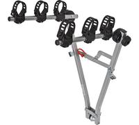 Menabo Marius Porte-vélo pour 3 vélos Montage sur boule d'attelage (Argent/noir)