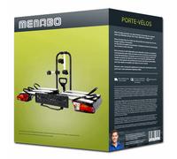 Porte vélo d'attelage - MBO - Antares 3 - 3 vélos - Compatible vélos électriques - Acier et Aluminium