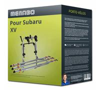 Porte-vélo Menabo Logic 3 pour Subaru XV 02.2012-10.2017 3 vélos TOP