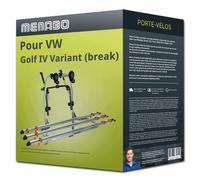 F.lli Menabo Porte-vélos sur hayon Logic 3 – 3 vélos – plateforme TOP