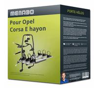 Porte-vélos - Menabò - Stand Up 3 - 3 vélos - Fixation hayon - Acier et Aluminium