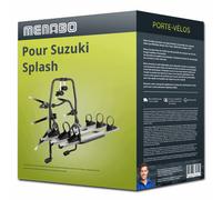 Porte-vélos - Menabò - Stand Up 3 - 3 vélos - Fixation hayon - Acier et Aluminium